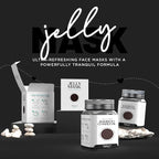 BRÜUN Jelly Mask Jar Bamboo Charcoal Peel-Off Face Care Rubber Mask | 23 fl oz - Image 2