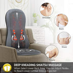 COMFIER Shiatsu Full Back Massager, Massage Chair Pad - Image 3