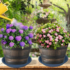4 Pack of 16 inch Plant Saucer, Large Plant Tray, Heavy Sturdy Plant Drainage - Image 4