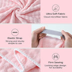 REDKISS 3 Pack Extra Large Microfiber Hair Towels - Image 6