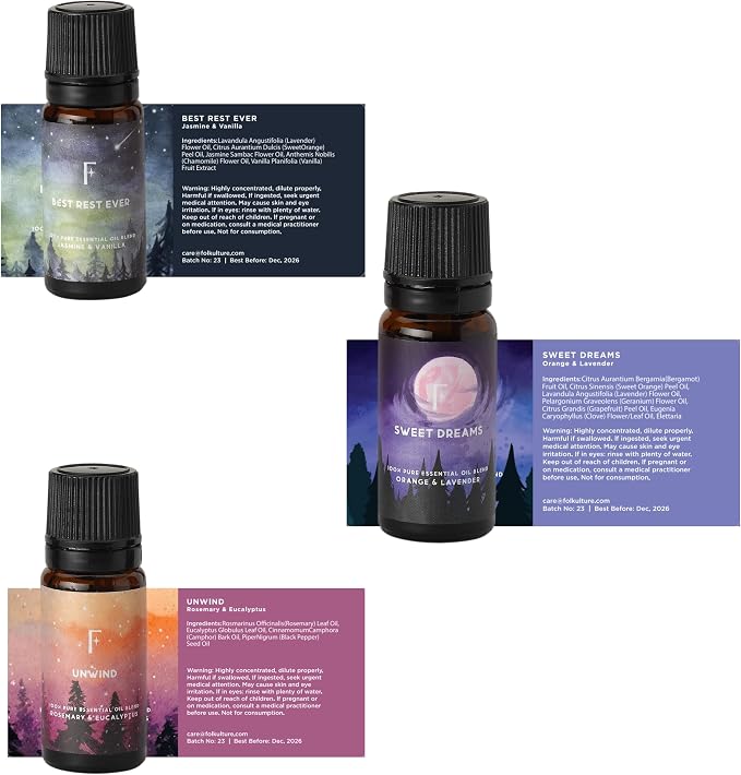 Folkulture Sleep Essential Oils Set - Image 9