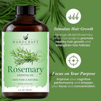 Handcraft Blends Rosemary Essential Oil – Huge 4 Fl Oz – 100% Pure and Natural - Image 4