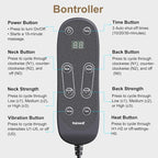 Rainwolf Shiatsu Neck and Back Massage Cushion - Image 6