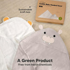 KeaBabies Hooded Baby Towel for Newborn - Image 8
