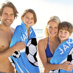Personalized Beach Towel With Name, Custom Beach Towel with Text, Customized - Image 4