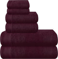 Ultra Soft 6 Pack Cotton Towel Set, Contains 2 Bath Towels 28x55 inch, 2 Hand by Unknown