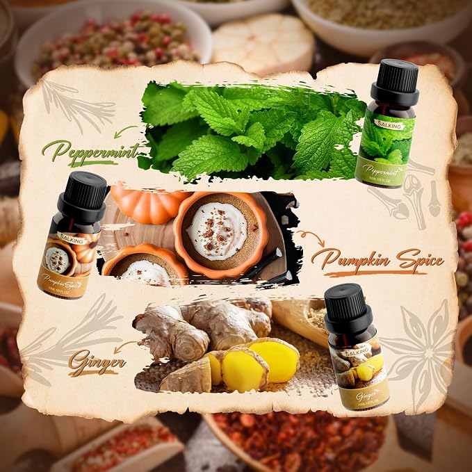 SALKING Spice Essential Oils, Premium Fragrance Oil - Image 4