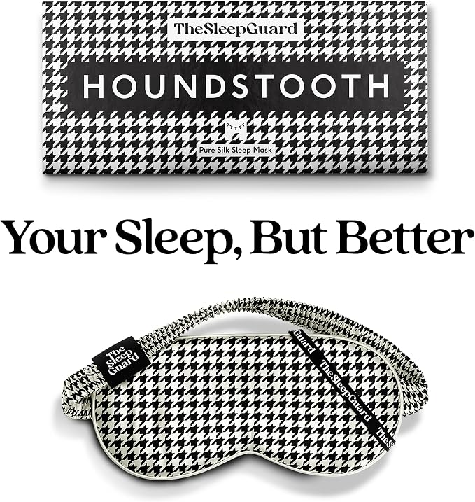 TheSleepGuard Pure Silk Sleep Mask Light Blocking Travel Essentials. Eye Masks - Image 6