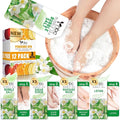 Pedicure Kit Foot Soak Set: Bubble Salt, Sugar Scrub, Massage Mask, Massage by nbcBeautiLab