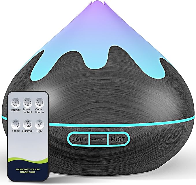 500ML Essential Oil Diffuser, Aromatherapy Diffuser by Unknown