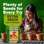 HOME GROWN 47000+ Moss Rose Seeds Annual Flower - Image 9