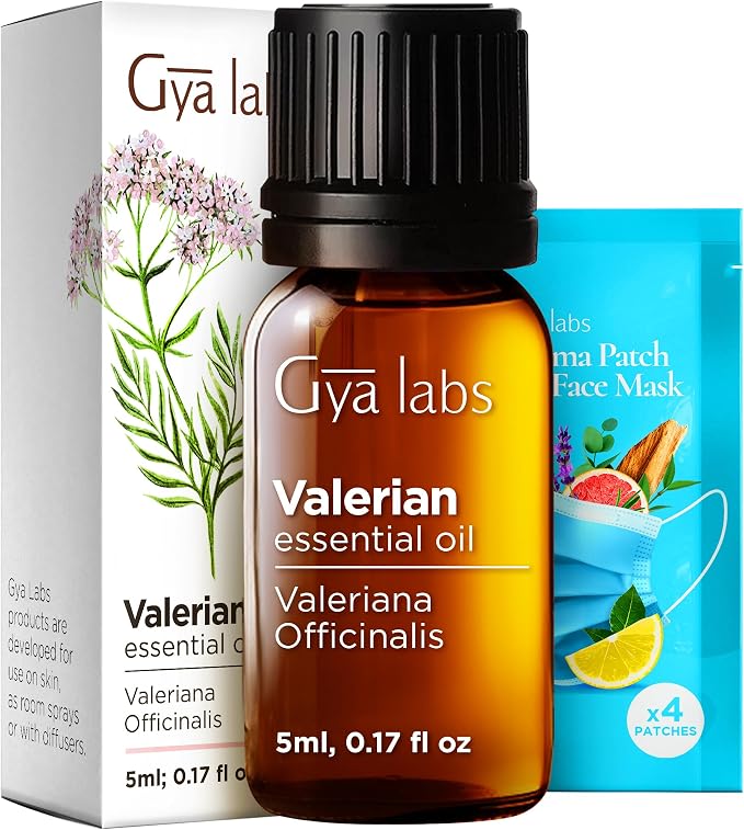 100% Pure Valerian Essential Oil by GyaLabs