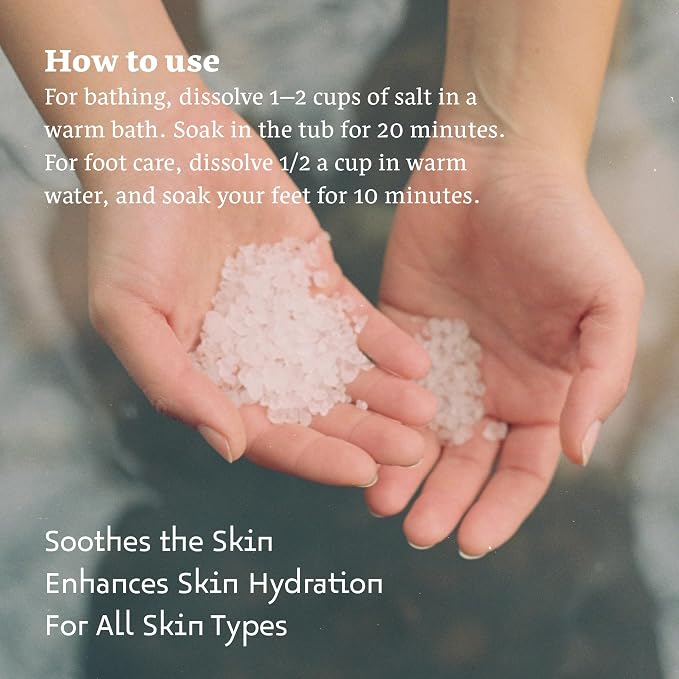 Dead Sea Salts for Soaking Relaxing Sea Salt Bath Soak for Body Rejuvenation - Image 4