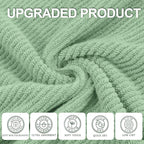 VOOVA & MOVAS Hand Towels for Bathroom Set of 4, Large 18" x 28", 100% Cotton | - Image 2