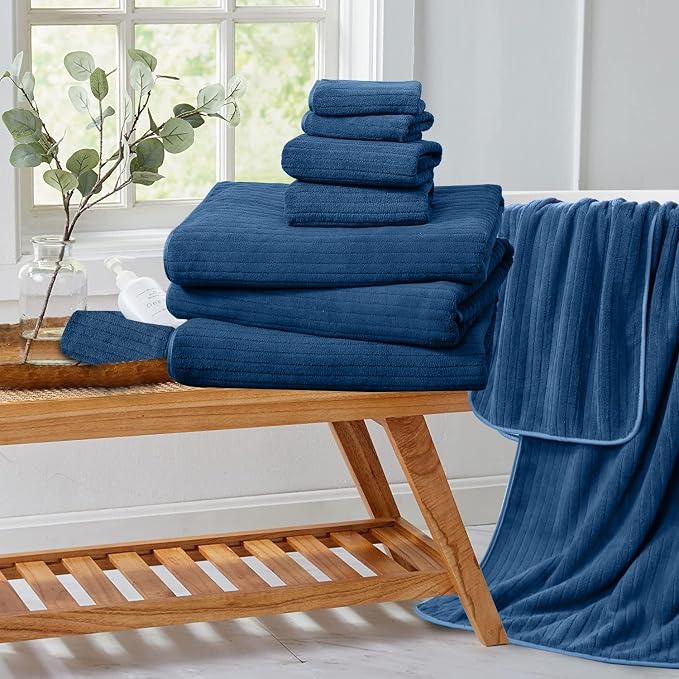 Extra Large Bath Sheet Set of 4, Ultra Soft Fluffy Towel, 35”x 70”Oversized - Image 8