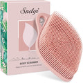 Sndyi Silicone Body Scrubber, Gentle Exfoliating Body Scrubber by Sndyi