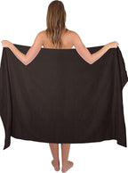 Belizzi Home Premium Cotton Oversized 2 Pack Bath Sheet 35x70-100% Pure Cotton - Image 5