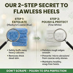 Earth & I Pumice Stone for Feet – 2-Pack Callus Remover | Coarse + Fine - Image 10