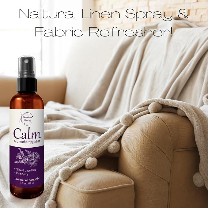 Calm Aromatherapy Mist with Lavender & Chamomile Essential Oil. Natural Sleep & - Image 6