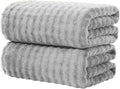 KBY Bath Towels Set of 2, Extra Large Bath Sheets 40X80 Inches, Quick Dry by KBYHome
