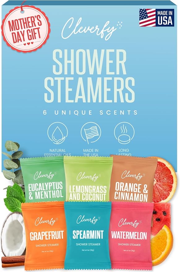 Cleverfy Shower Steamers Aromatherapy by Cleverfy