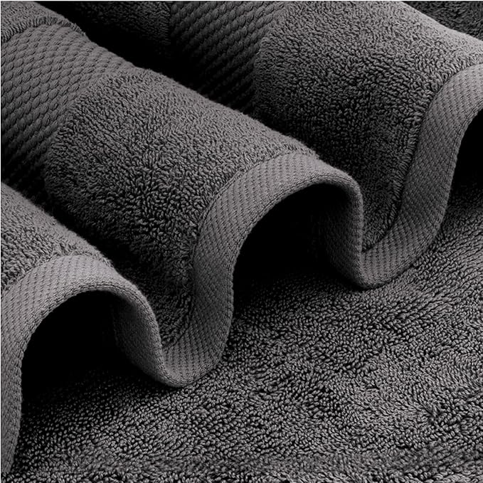 White Classic Luxury Bath Sheets Towels - Image 3
