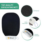 BiJun Exfoliating Glove Moroccan Kessa Scrub Exfoliating Gloves Deep - Image 6
