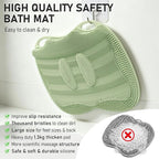 XL Shower Foot Scrubber Mat, Silicone Feet Massage Cleaner Dead Skin Toes Clean - Image 6