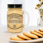 Our Own Candle Company Homemade Sugar Cookie Scented Mason Jar Candle, 100 Hour - Image 3