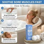 Magnesium Bath Bombs – Epsom Salt & Hydrogen Water Soak - Image 6
