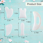 Treela 5 Pcs Gua Sha Facial Tools Set and 1 Pcs Body Gua Sha Massage Tool - Image 2