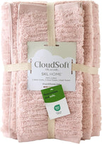 SKL Home CloudSoft 100% Cotton Luxury 6-Piece Towel Set, 600 GSM, Ultra Plush & - Image 6