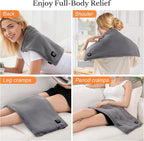 Cordless Heating Pad for Back Pain Relief & Cramps, Battery Operated, 3 Heat - Image 8