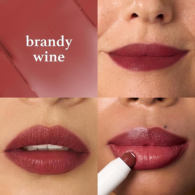 Julep It’s Balm Moisturizing Lip Color Trio – Brandy Wine, Almond Nude – - Image 2