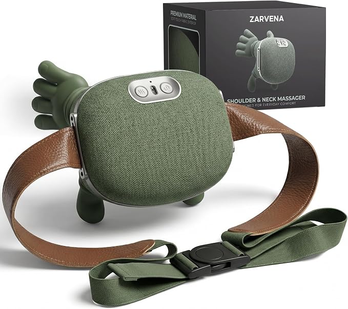Neck Massager with Heat for Pain Relief – Shoulder & Neck Massager with Hands by Unknown