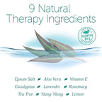 Epsoak Epsom Salt 4 lb. Magnesium Sulfate USP. Resealable Epsom Salt Bag Detox - Image 2