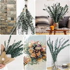 30 Pcs Eucalyptus for Shower, Dried Hanging Bundle -17in Real Eucalyptus Stems - Image 6