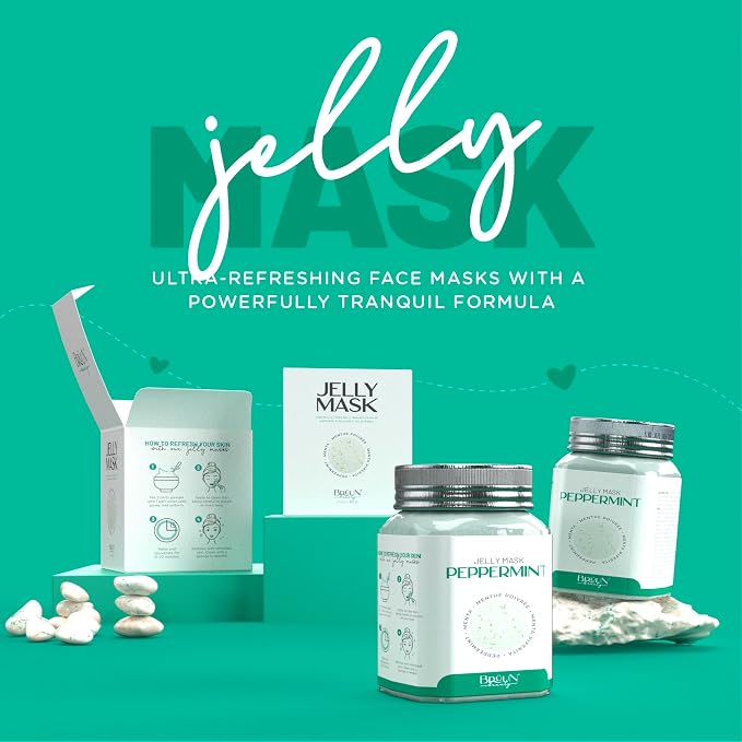 BRÜUN Peel-Off Peppermint Jelly Mask - Image 2