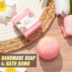 Birthday Gifts for Women Self Care Get Well Soon Gifts, Rose Relaxing Spa Gift - Image 8