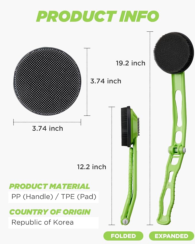 DOWMI Silicone Body Scrubber - Image 7