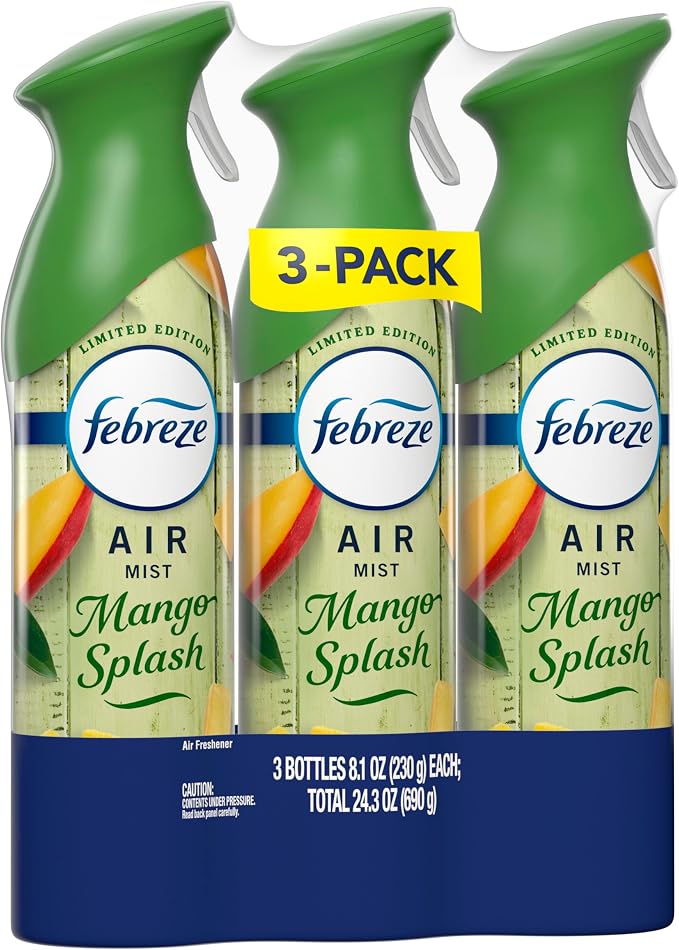 Febreze Air Mist, Air Freshener Spray, Odor Fighting Room Spray, Deodorizer - Image 11