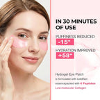 60 PCS Peptides Collagen Hydrogel Eye Patch | Gel Eye Patches - Image 2