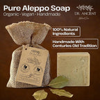 Dr.Ancient Aleppo Laurel Soap Bar, Organic Soap Bars Handcrafted the - Image 3