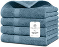 100% Cotton Hand Towel Set of 4, Sustainable, Highly Absorbent, Quick Drying by VillaCelestia