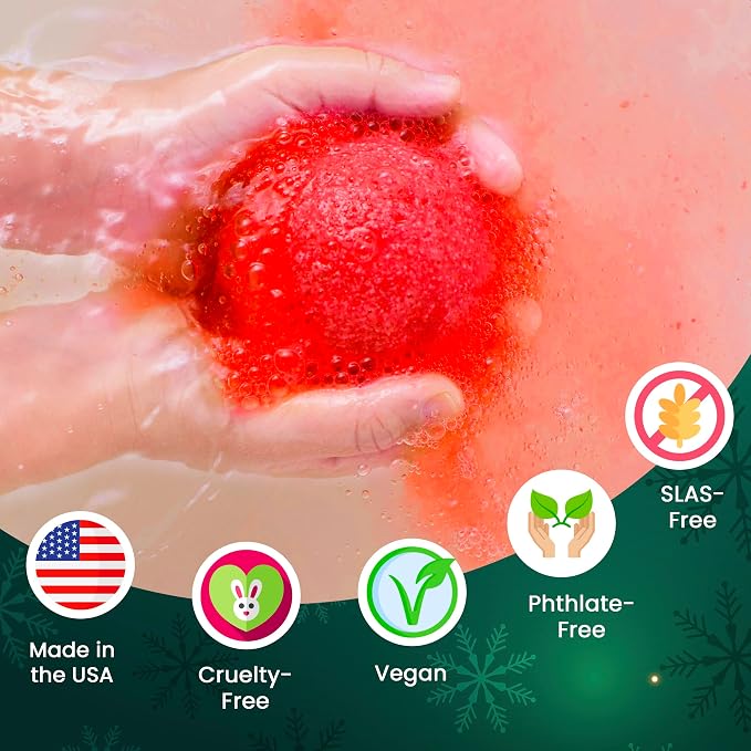 Christmas Bath Bombs for Kids - Image 9