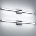 42Inch LED Bathroom Vanity Light Bar 5700K Dimmable Led Bathroom Light Over by FWASTT