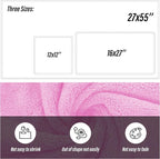 MOONQUEEN Ultra Soft Microfiber Coral Velvet Towel Set - Image 2