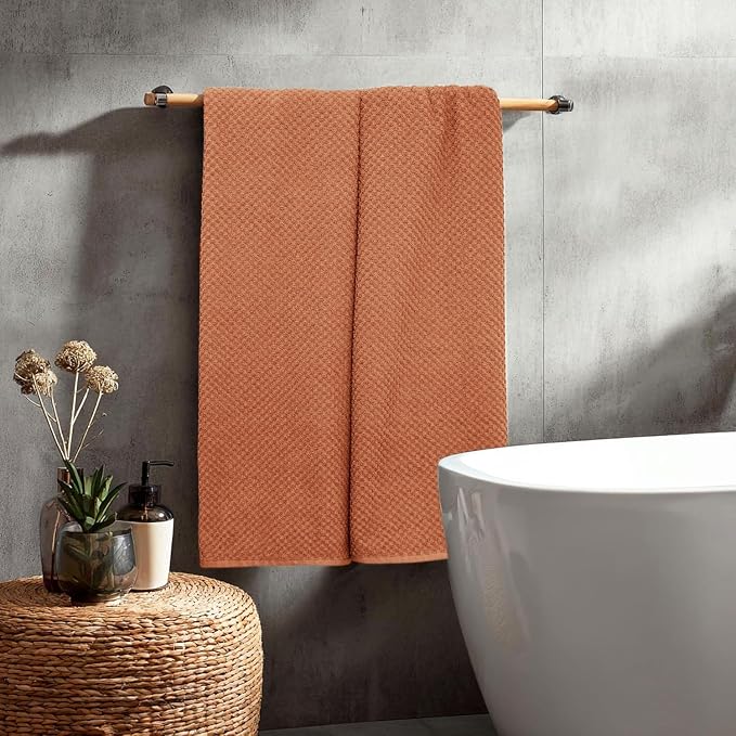 COTTON CRAFT Waffle Bath Sheets - Image 4