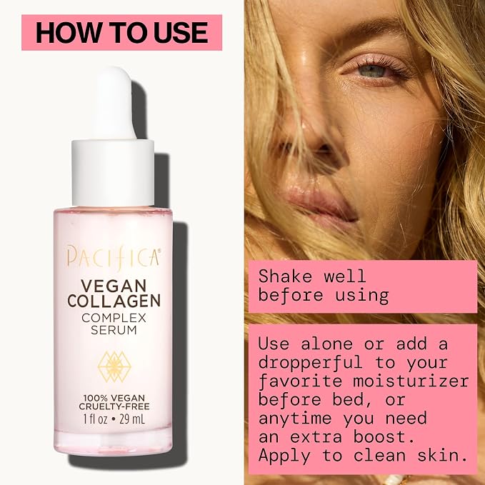 Pacifica Vegan Collagen Complex Face Serum Anti Aging Hydrating Serum - Image 13