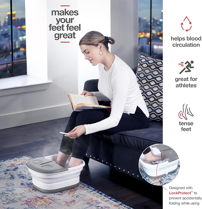 Medical king Foot Spa with Heat and Massage and Jets Includes A Remote Control - Image 3